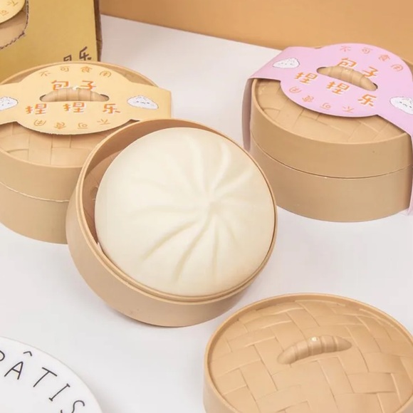 Dumpling Squish Toys - 2 pcs - Picture 4 of 7